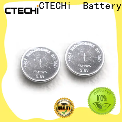 CTECHi rechargeable coin batteries design for watch