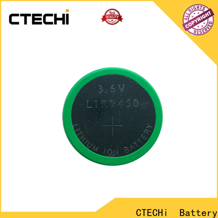 CTECHi rechargeable coin batteries factory for calculator