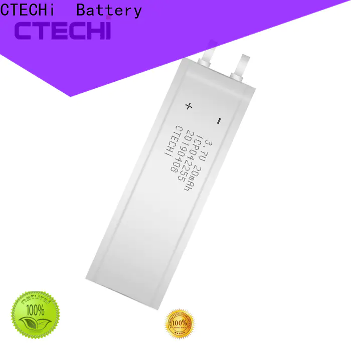 CTECHi durable micro-thin battery series for industry