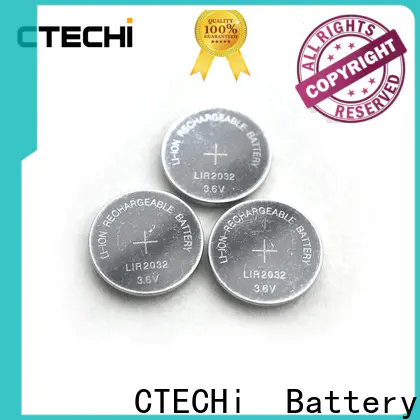 CTECHi electronic rechargeable button batteries wholesale for calculator
