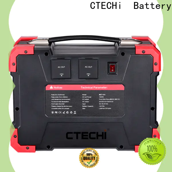 CTECHi professional 1000w power station manufacturer for commercial