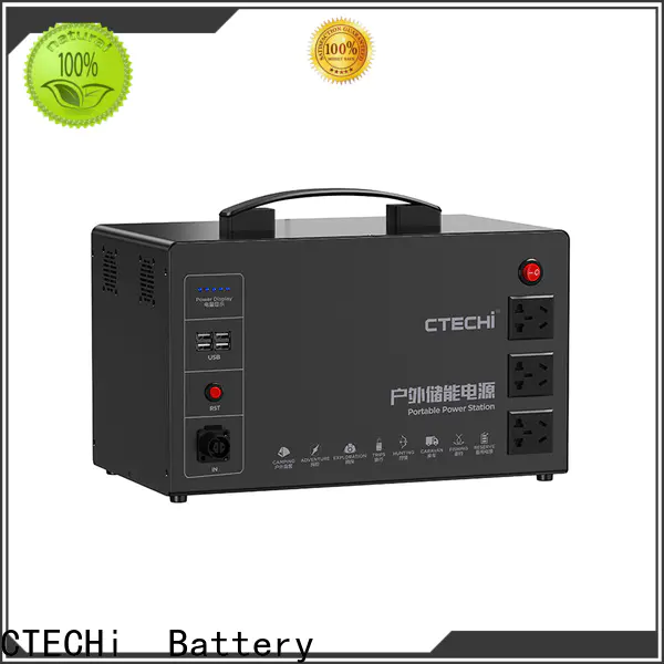CTECHi professional outdoor power station manufacturer for commercial