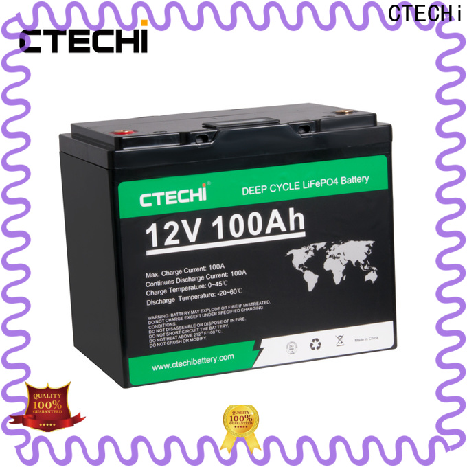 CTECHi lifepo4 pack factory for Cleaning Machine