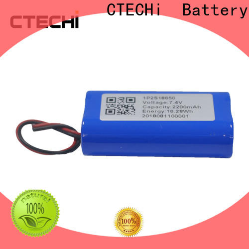 CTECHi rechargeable battery pack design for UAV