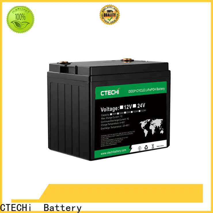 CTECHi stable lifepo4 battery case customized for AGV