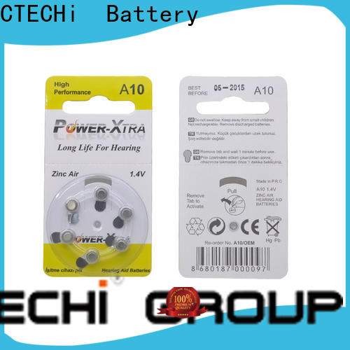 high quality zinc air battery wholesale for hearing aid