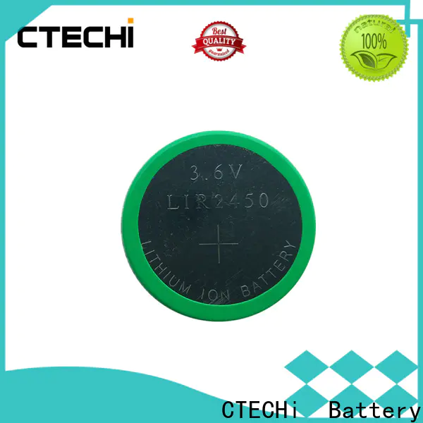 small rechargeable coin cell battery design for watch