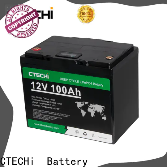 CTECHi stable lifepo4 battery kit factory for Cleaning Machine