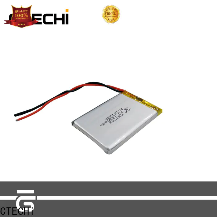 CTECHi quality lithium polymer battery supplier for electronics device