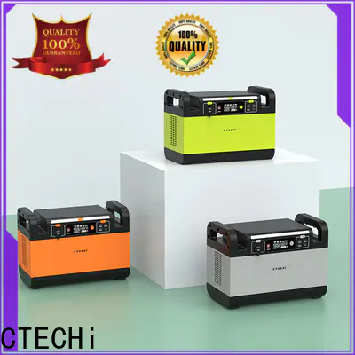 CTECHi lithium power station customized for camping
