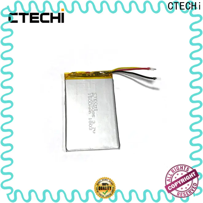 CTECHi lithium polymer battery customized for electronics device