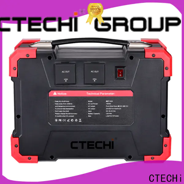 CTECHi outdoor power station manufacturer for back up
