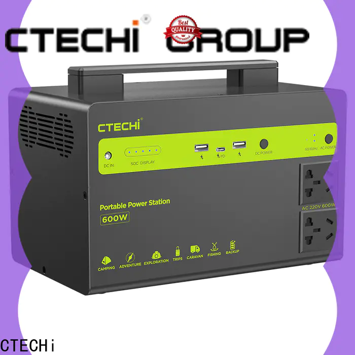 CTECHi portable power station 220v factory for camping
