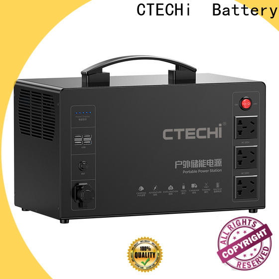 CTECHi lithium power station customized for back up