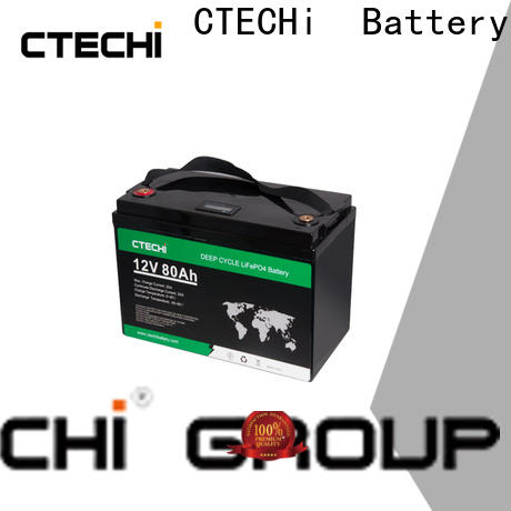 CTECHi lifepo4 battery case customized for Golf Carts
