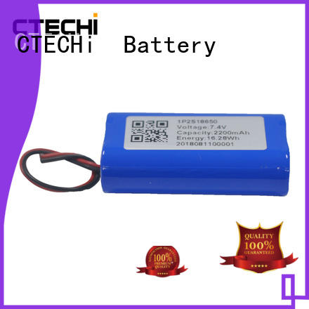 customize lithium battery pack 7.4V 2200mAh