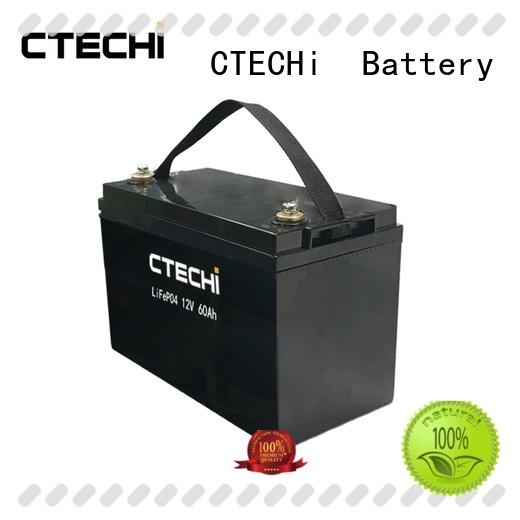 CTECHi 60ah high power battery pack manufacturer for golf cart