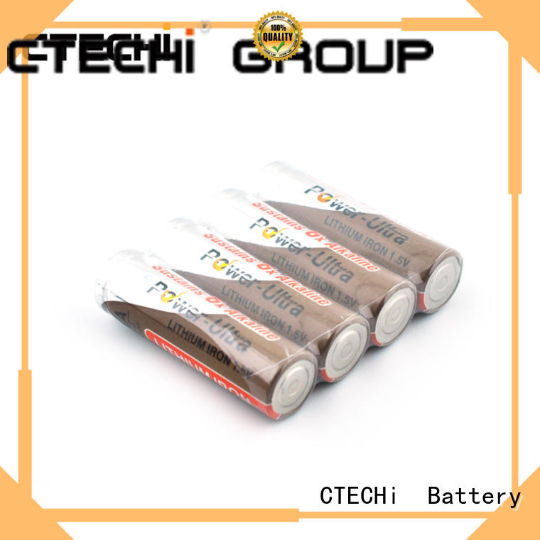 lithium ion aa battery high capacity for handheld devices CTECHi