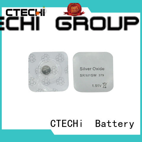 CTECHi high quality button watch battery factory for hearing aid