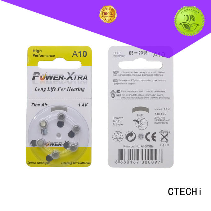 CTECHi zinc air battery series for remote key